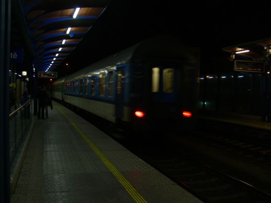 63. Odjezd vlaku z Ústí nad Labem
