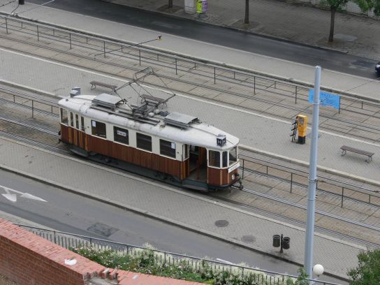 11. Stará tramvaj (šalina)
