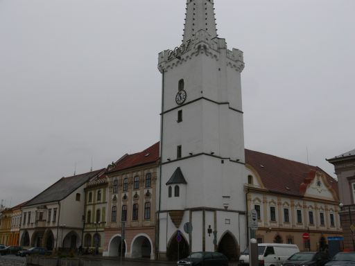 Věž na náměstí v Kadani