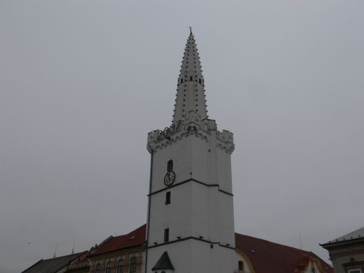 Věž na náměstí v Kadani