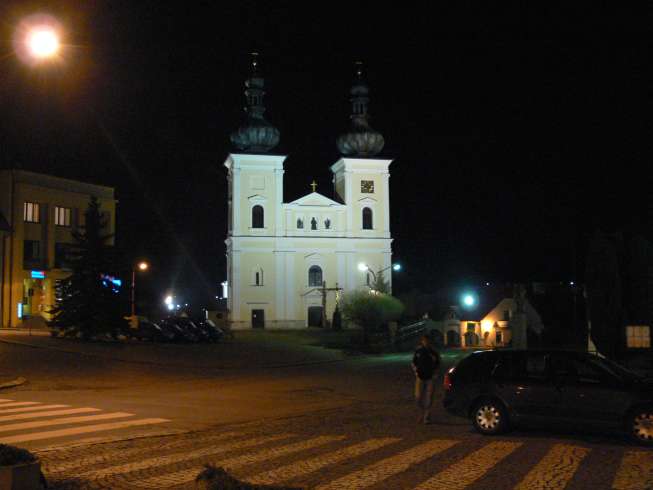 Kostel v noci
