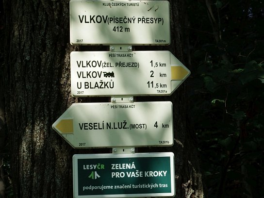 11. Turistická směrovka
