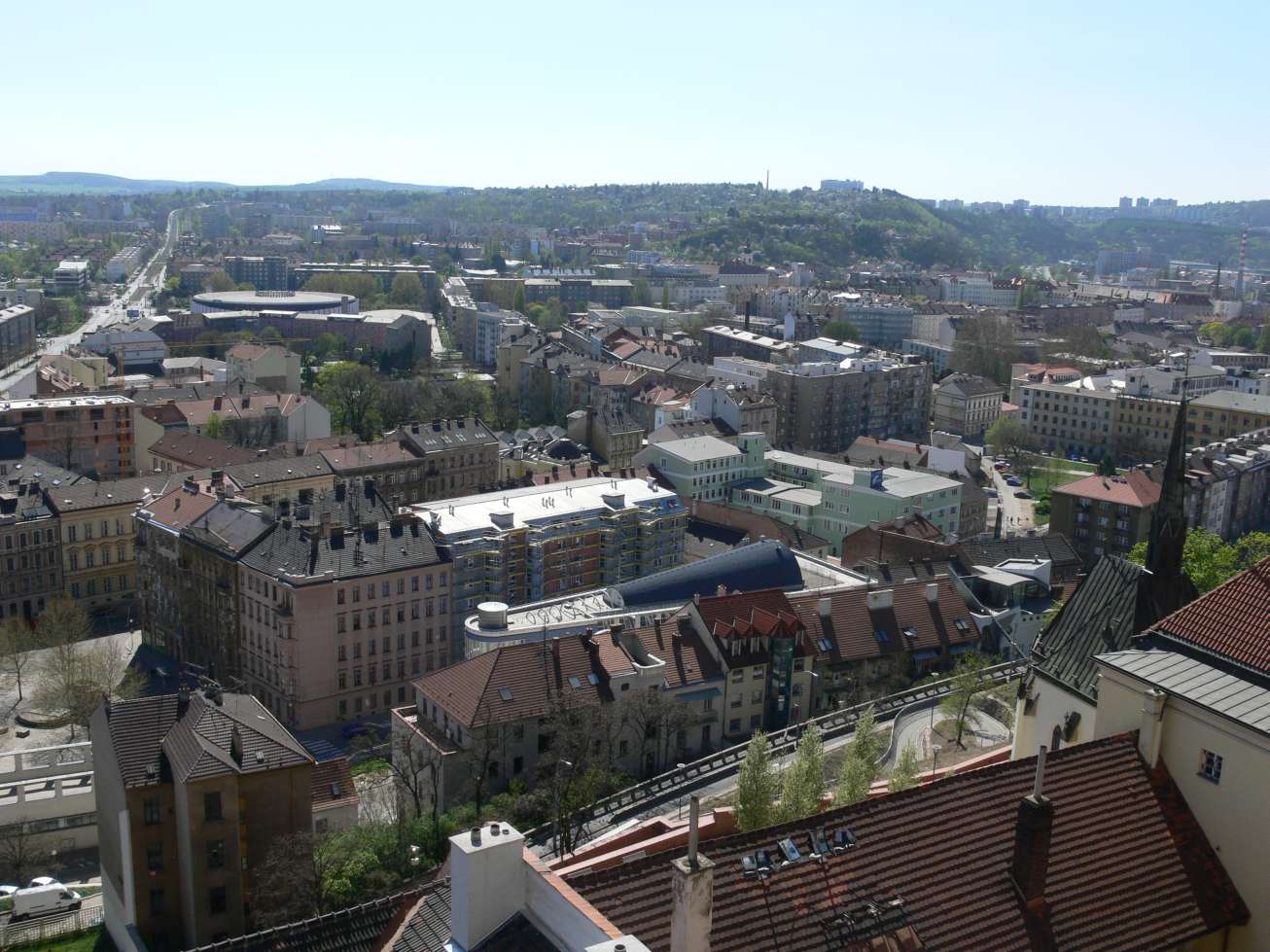 Výhled z věže
